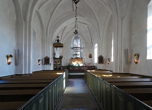 Adelsö kyrka, intérieur