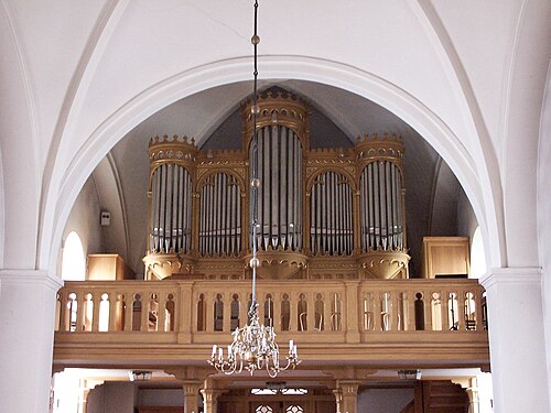 Husie kyrka, interno