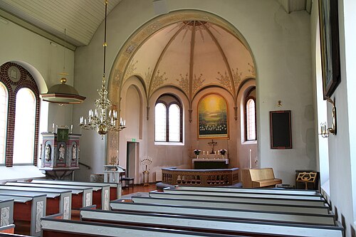 Ornunga kyrka, intérieur