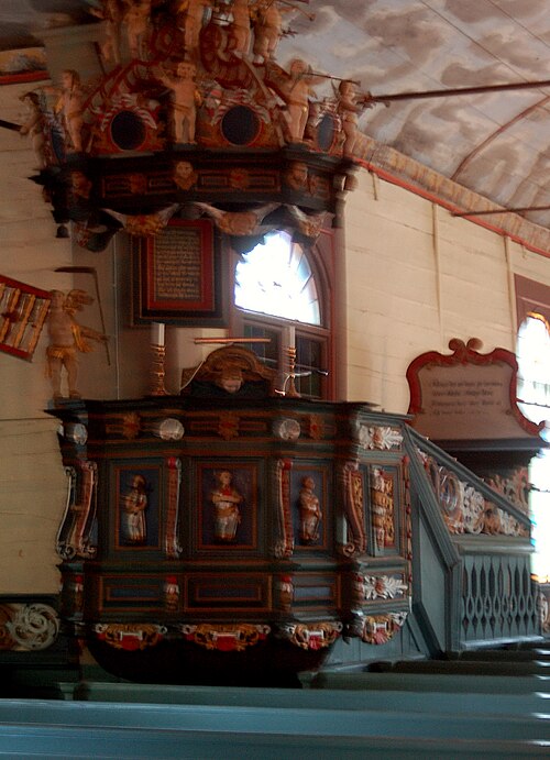 Nysunds kyrka, interno
