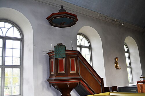 Södra Råda nya kyrka, intérieur