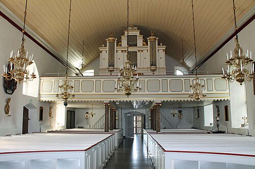 Torslunda kyrka, interno