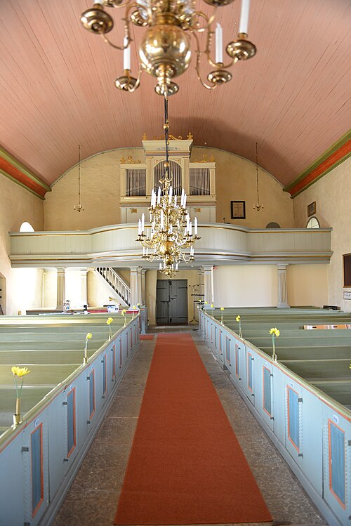 Glömminge kyrka, interno