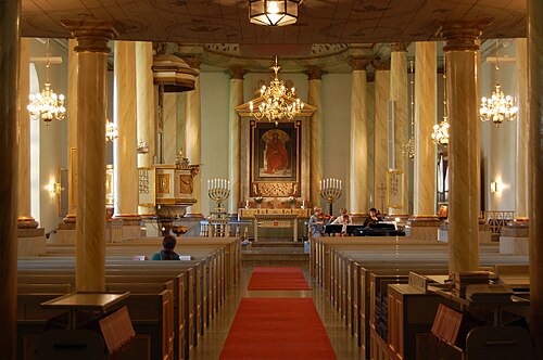 Vänersborgs kyrka, intérieur