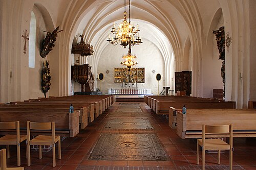 Värmdö kyrka, intérieur