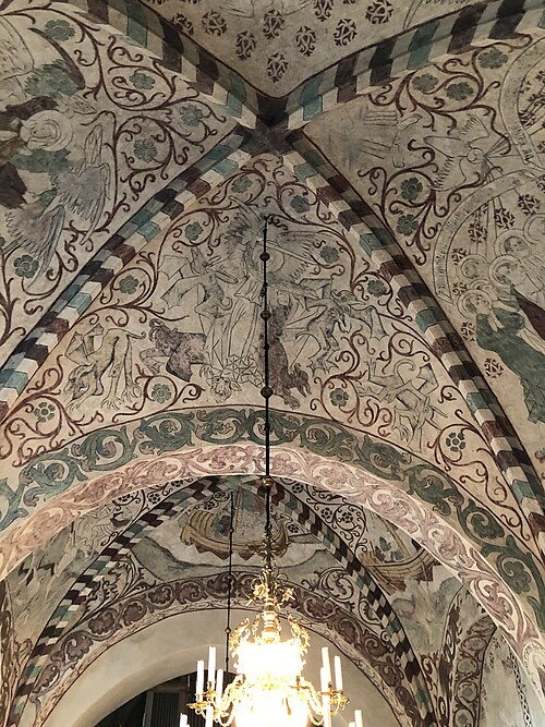 Lids kyrka, interno