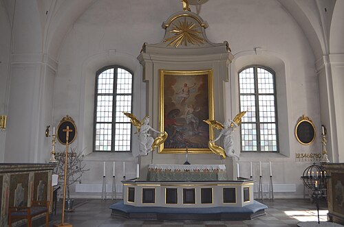 Kimstads kyrka, interno