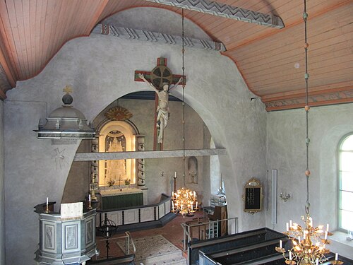Ramsta kyrka, intérieur