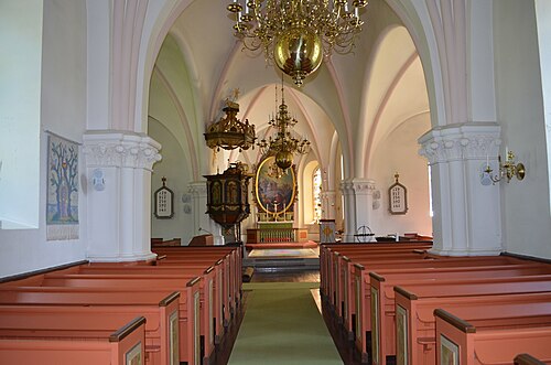 Fägre kyrka, intérieur