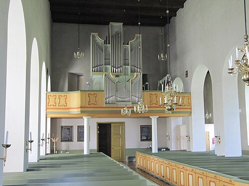 Fröderyds kyrka, interno