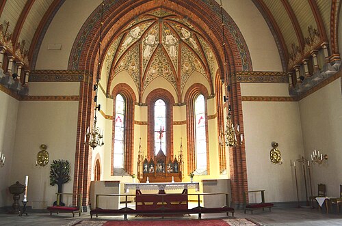Hällestads kyrka, intérieur