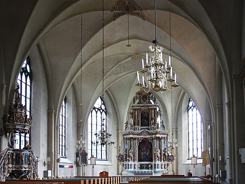 Mariestads domkyrka, interno