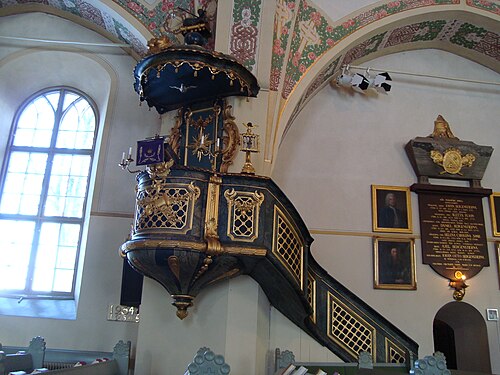 Kristina kyrka, interno