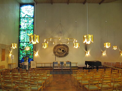 Sankt Lukas kyrka, interno