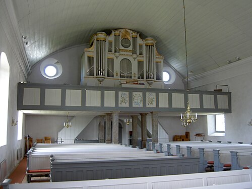 Tjärstads kyrka, intérieur