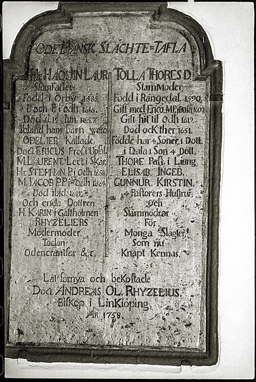 Ods kyrka, interno
