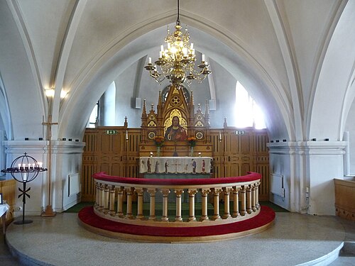 Oxie kyrka, intérieur
