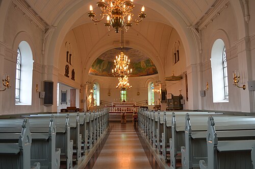 Svedala kyrka, interno