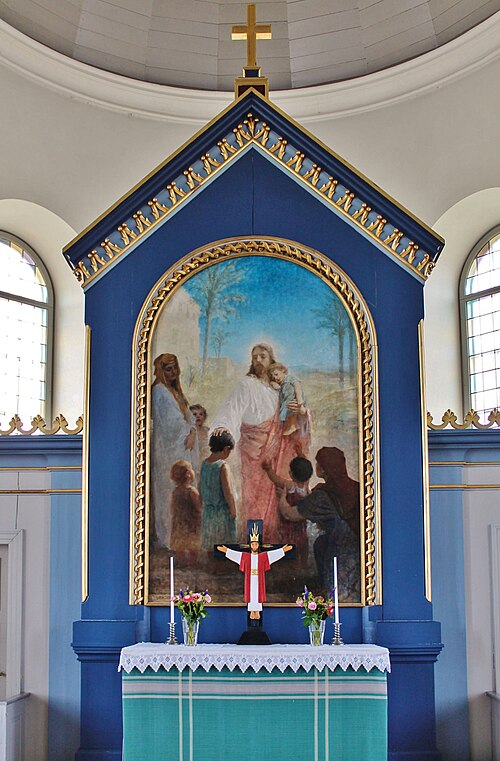 Vederslövs kyrka, interno