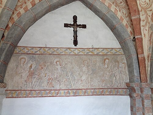 Vitaby kyrka, interno