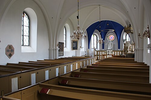 Össjö kyrka, intérieur