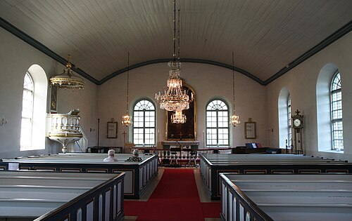 Bredareds kyrka, intérieur