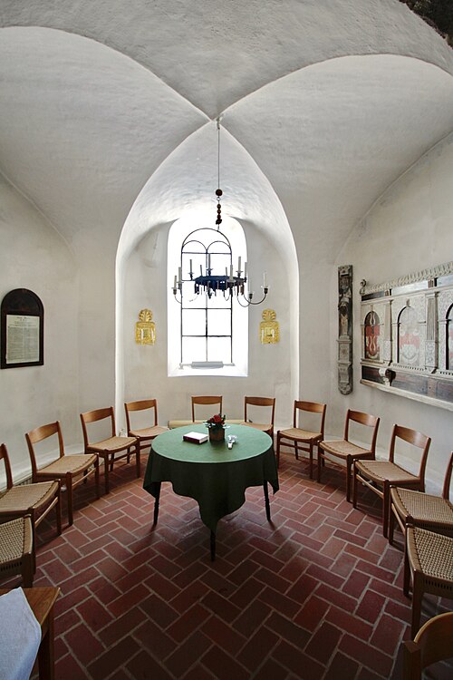 Hammarlunda kyrka, interno