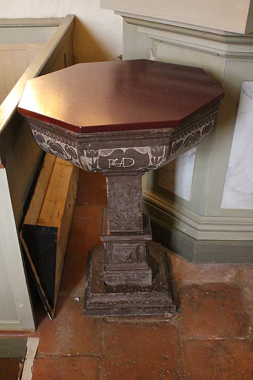 Kattnäs kyrka, interno