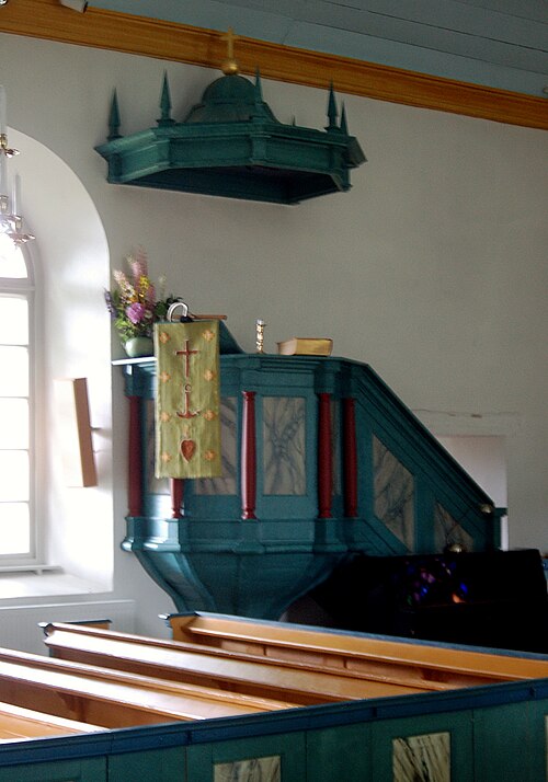 Tiveds kyrka, interno