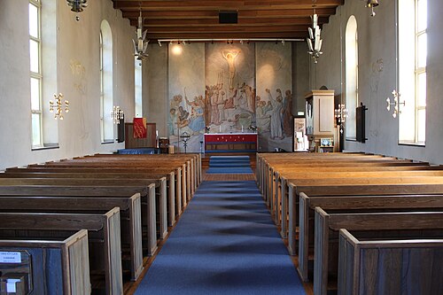 Breviks kyrka, interno