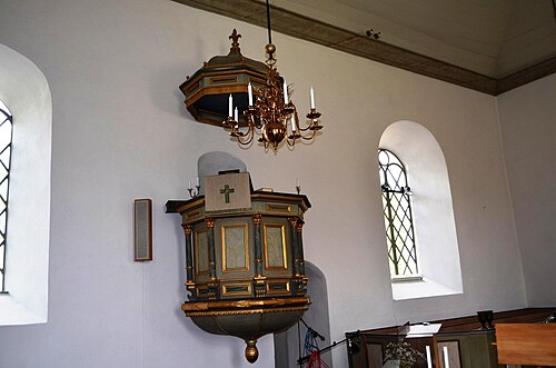Sya kyrka, interno