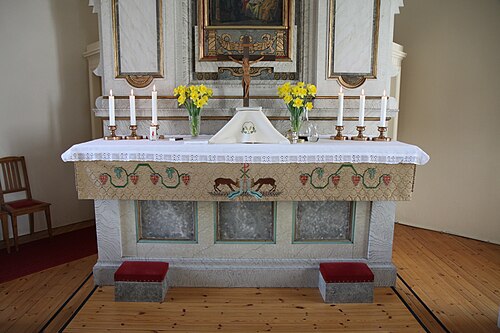Dagsås kyrka, interno