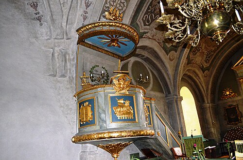 Fläckebo kyrka, intérieur
