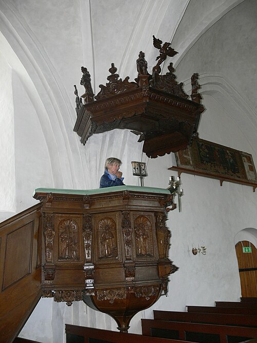 Skanörs kyrka, interno