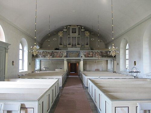 Borgs kyrka, intérieur