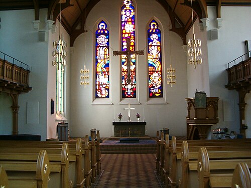 Björnekulla kyrka, intérieur