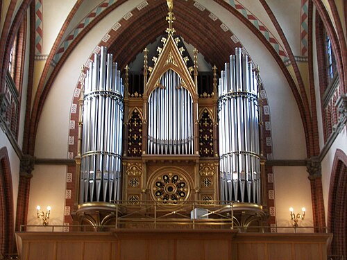 Gustav Adolfs kyrka, intérieur