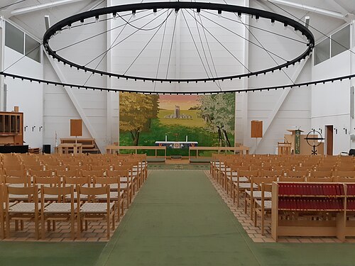 Haparanda kyrka, interno