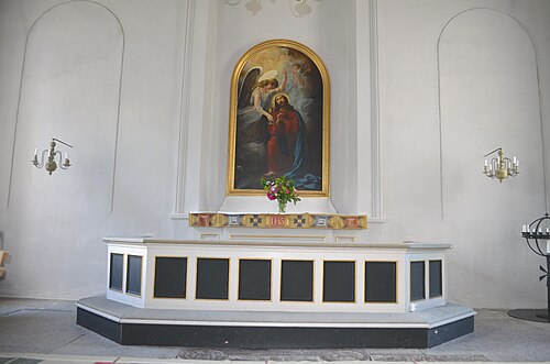 Källstads kyrka, interno