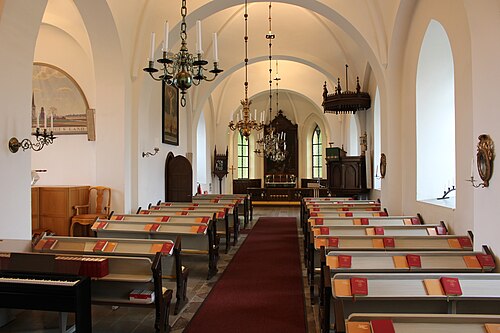 Lundby kyrka, interno