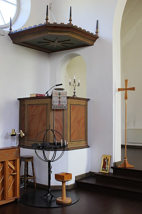 Marma kyrka, intérieur