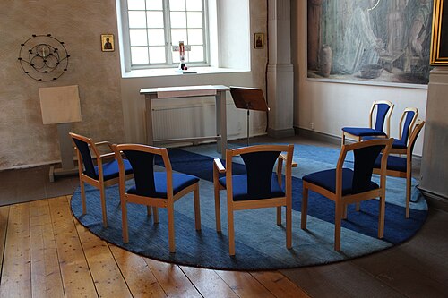 Väddö kyrka, interno