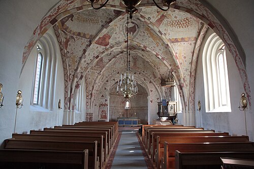Hästveda kyrka, intérieur