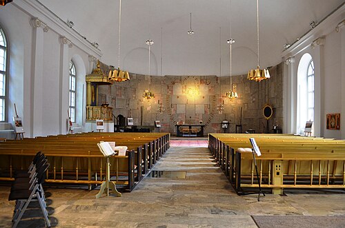 Sankt Lars kyrka, interno