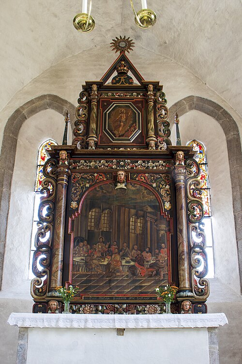 Alskogs kyrka, interno