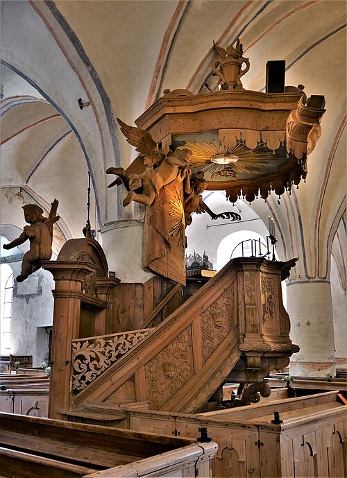 Sankta Gertruds kyrka, interno