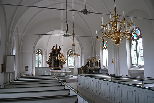 Södra Åkarps kyrka, interno