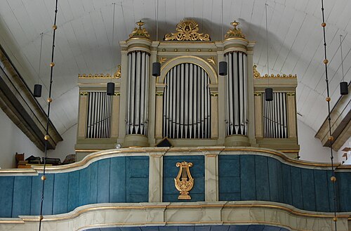 Arby kyrka, interno
