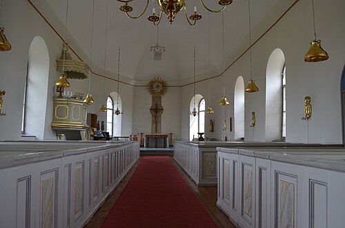 Hallsbergs sockenkyrka, interno
