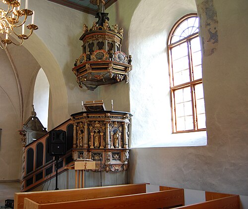 Ransbergs kyrka, interno